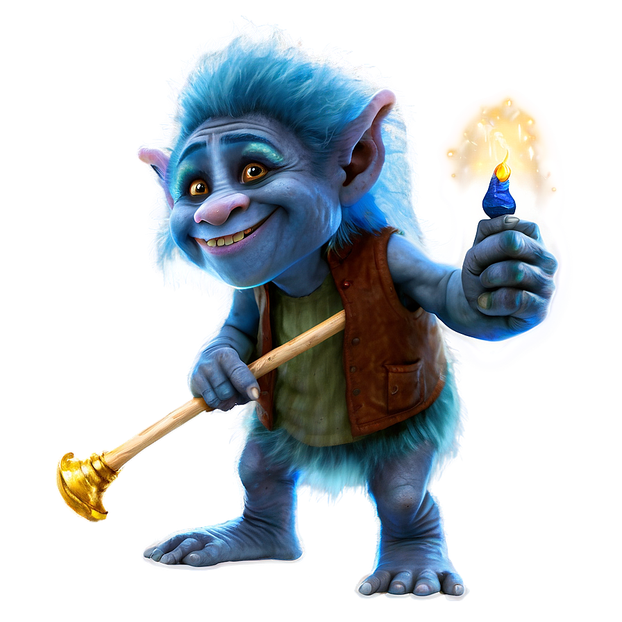 Troll With Magic Wand Png Eky