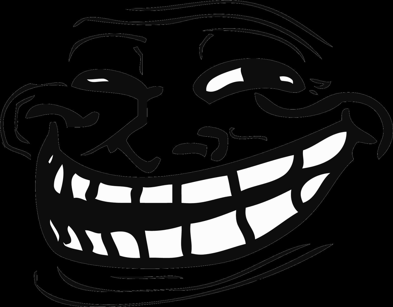 Trollface Classic Meme Vector