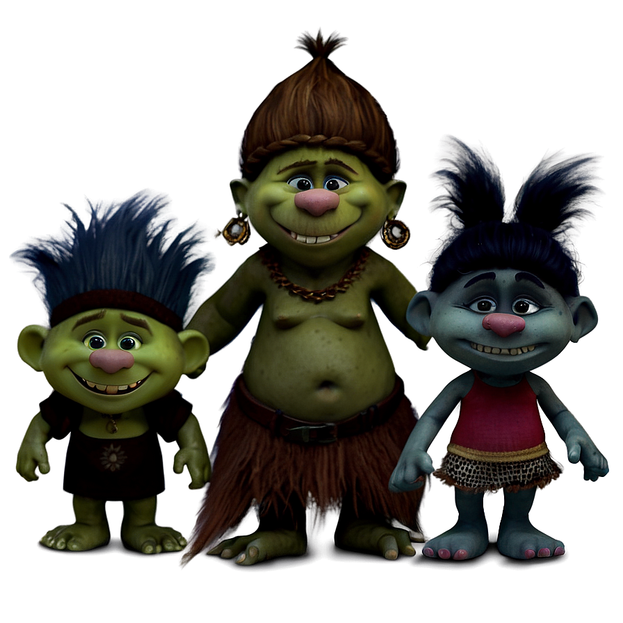 Trolls Bergen Town Png 37