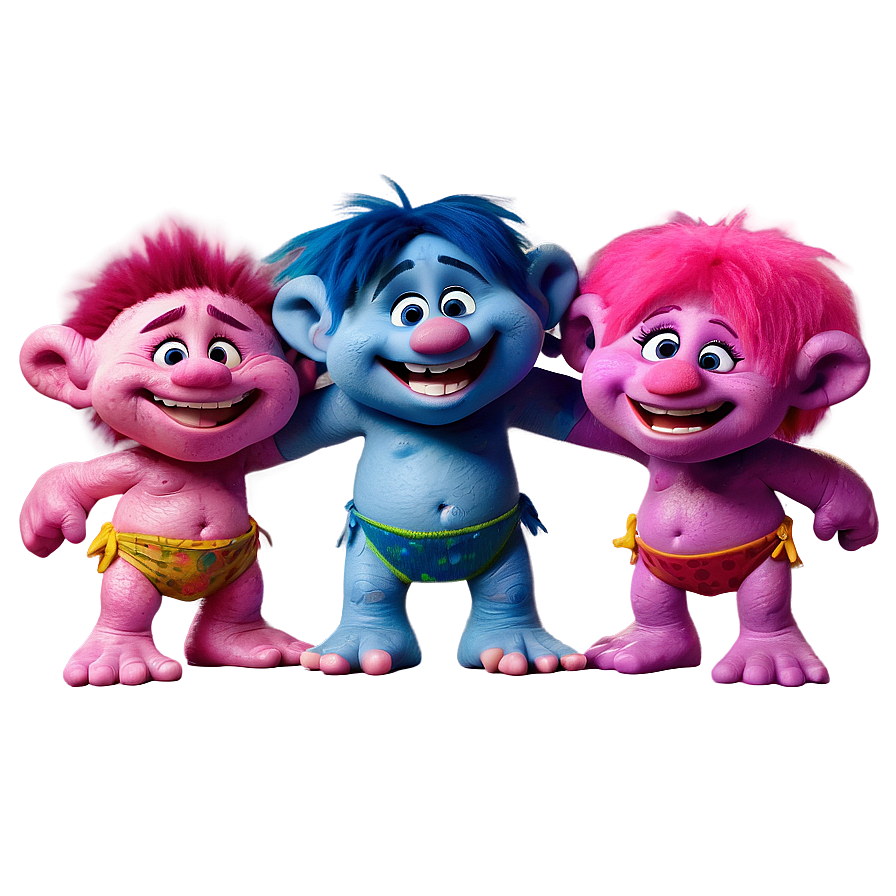 Trolls Group Hug Png 05232024