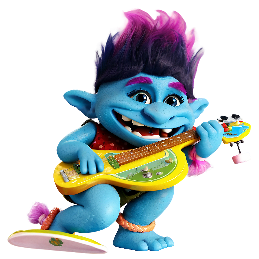 Trolls Rock'n'roll Png Gkh55