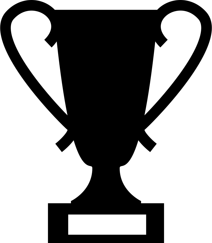 Trophy Silhouette Vector