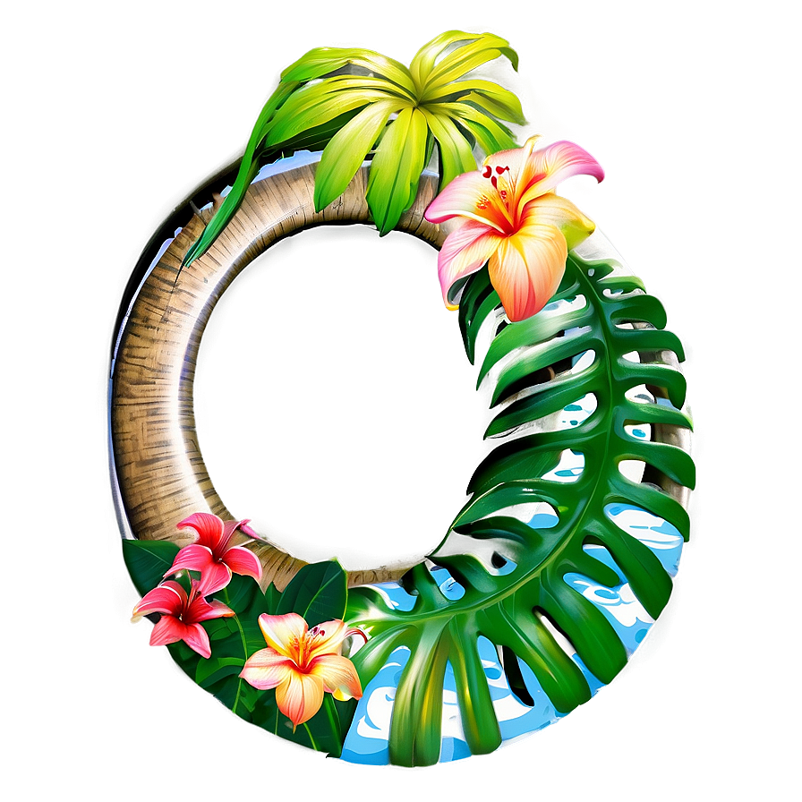 Tropical Aloha Background Png 06272024