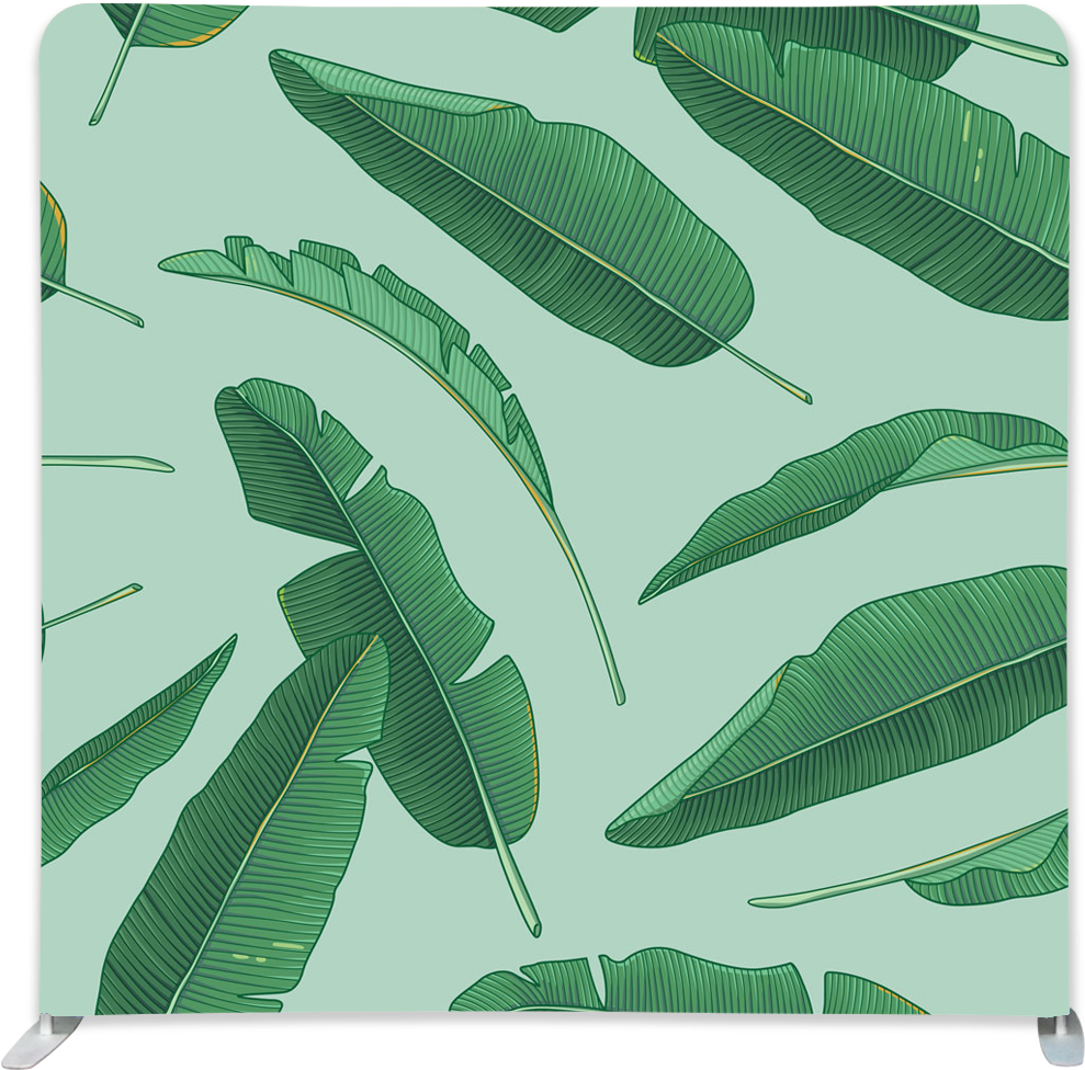 Tropical Banana Leaves Pattern