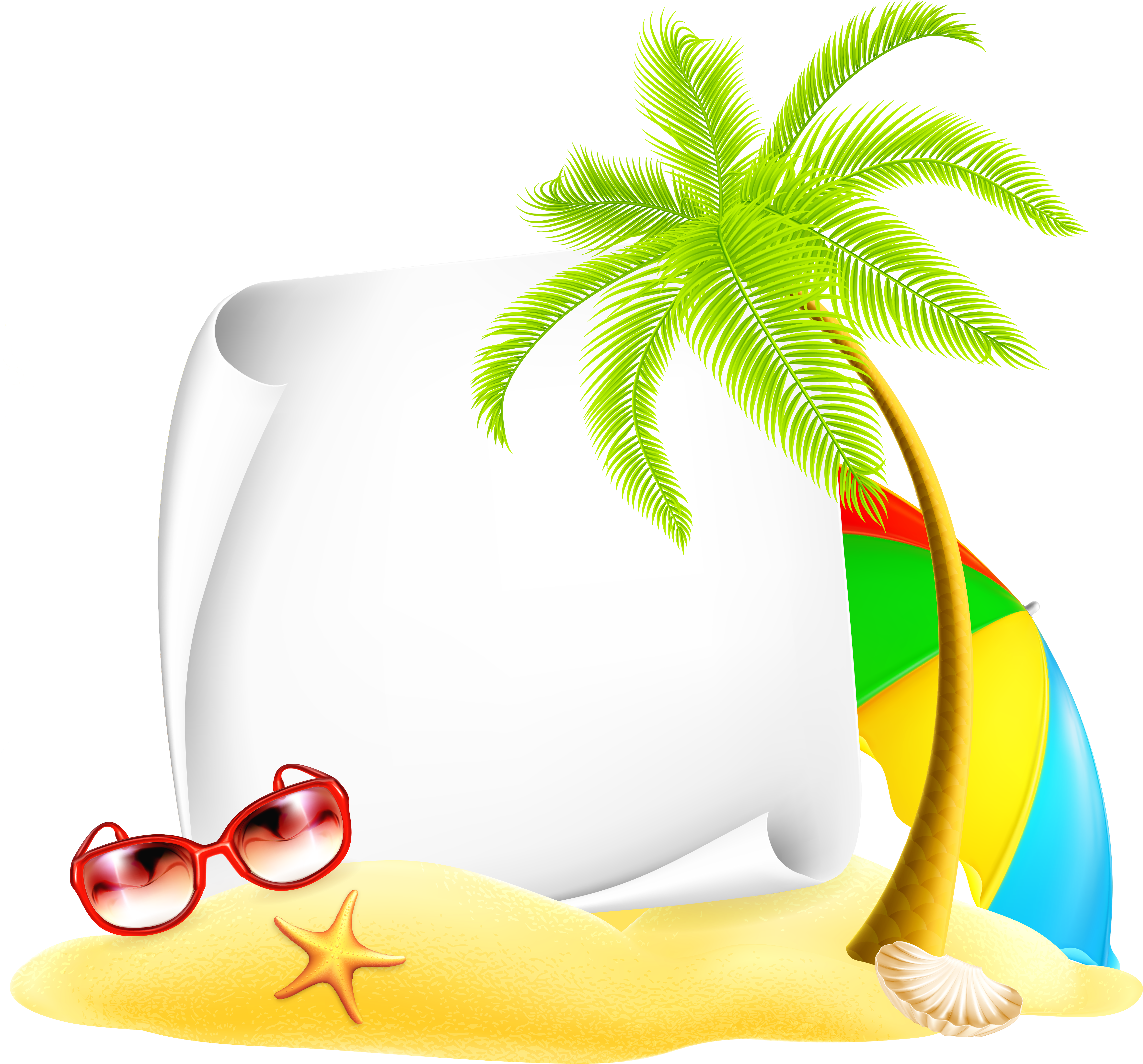 Tropical Beach Vacation Theme