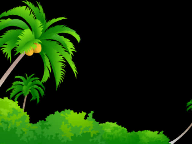 Tropical_ Coconut_ Trees_ Vector