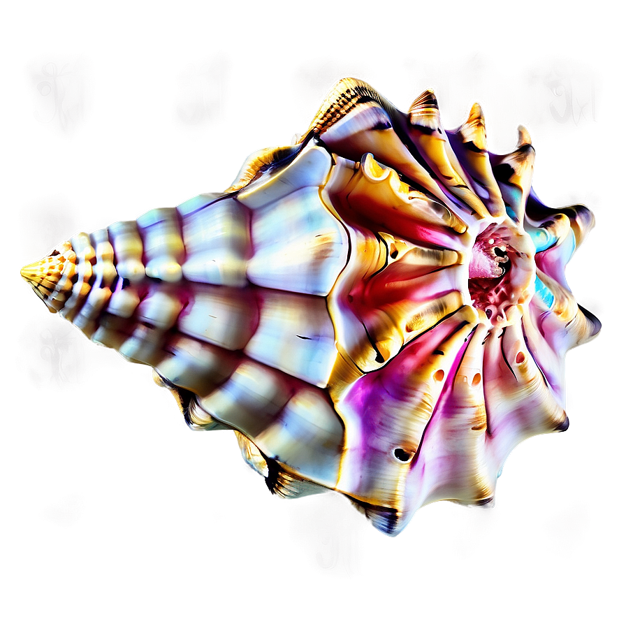 Tropical Conch Shell Png 06132024