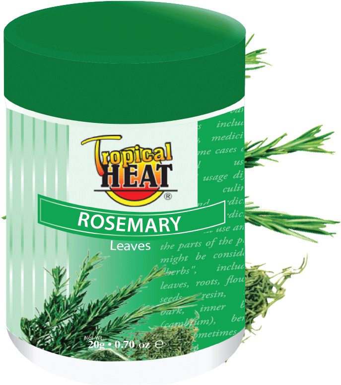 Tropical Heat Rosemary Leaves Spice Container