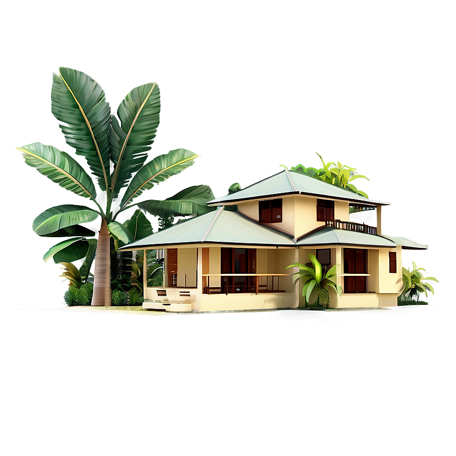 Tropical Houses Png 05252024