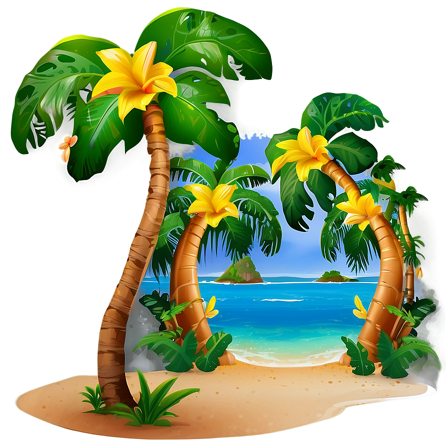 Tropical Island Land Png 70