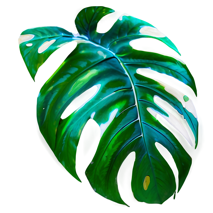 Tropical Leaf Overlay Png 06122024