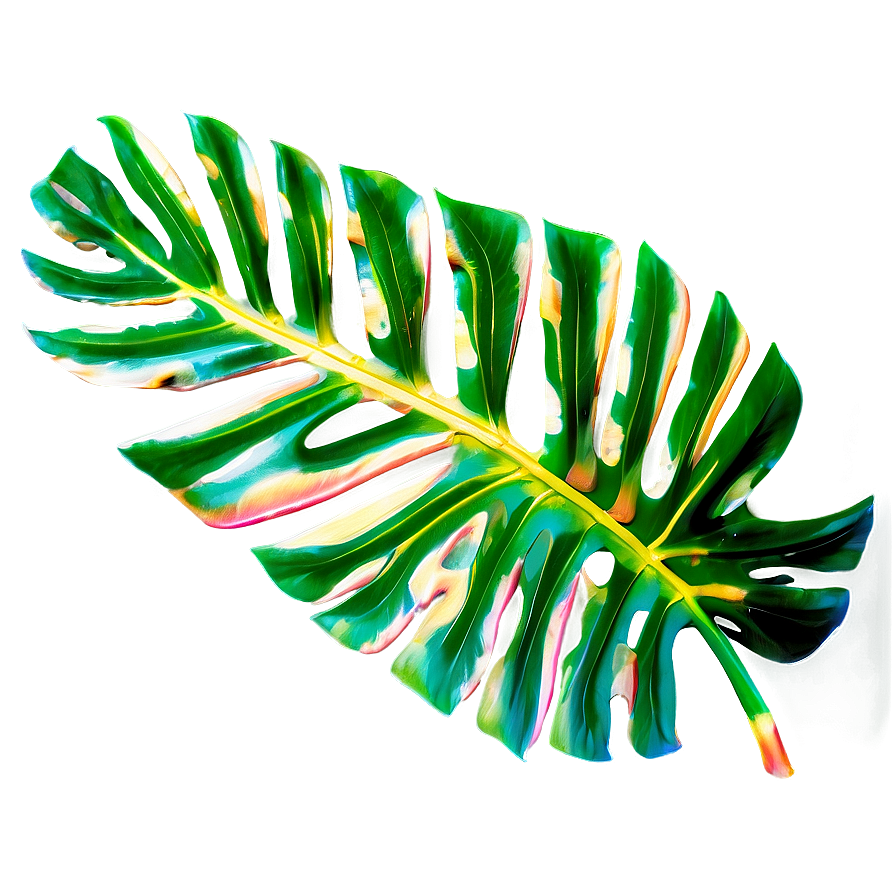 Tropical Leaf Overlay Png 41