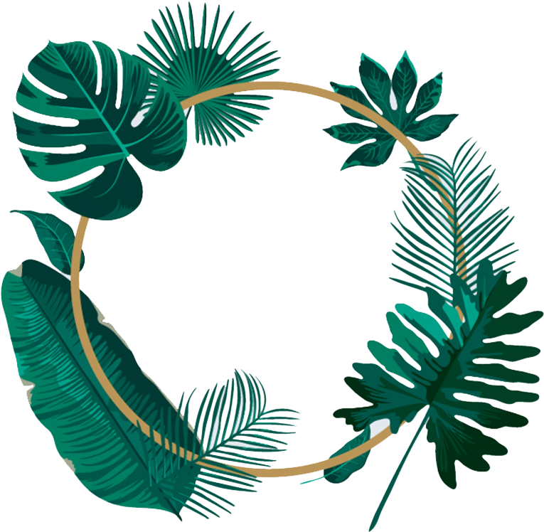 Tropical_ Leaves_ Circle_ Frame.png