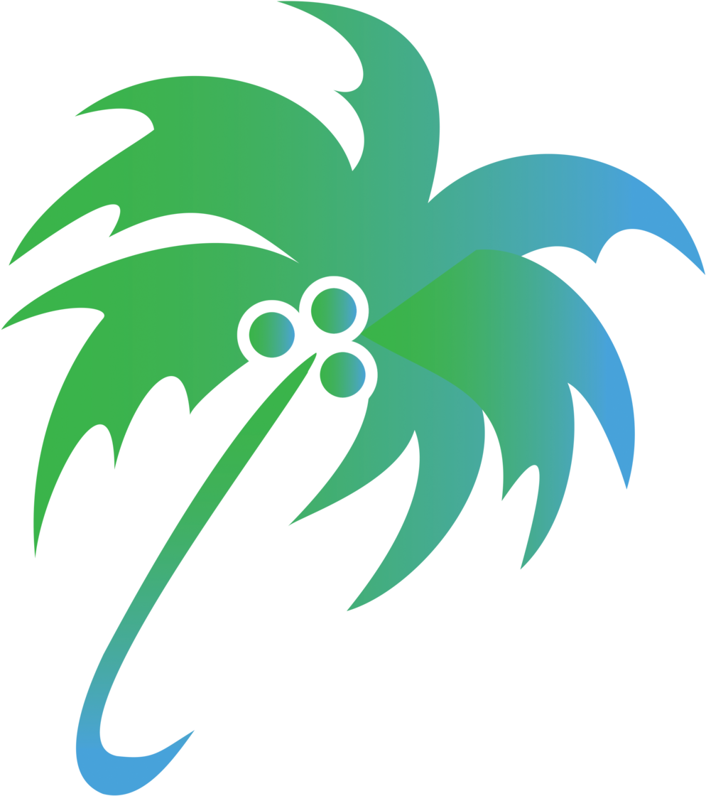Tropical Palm Tree Graphic