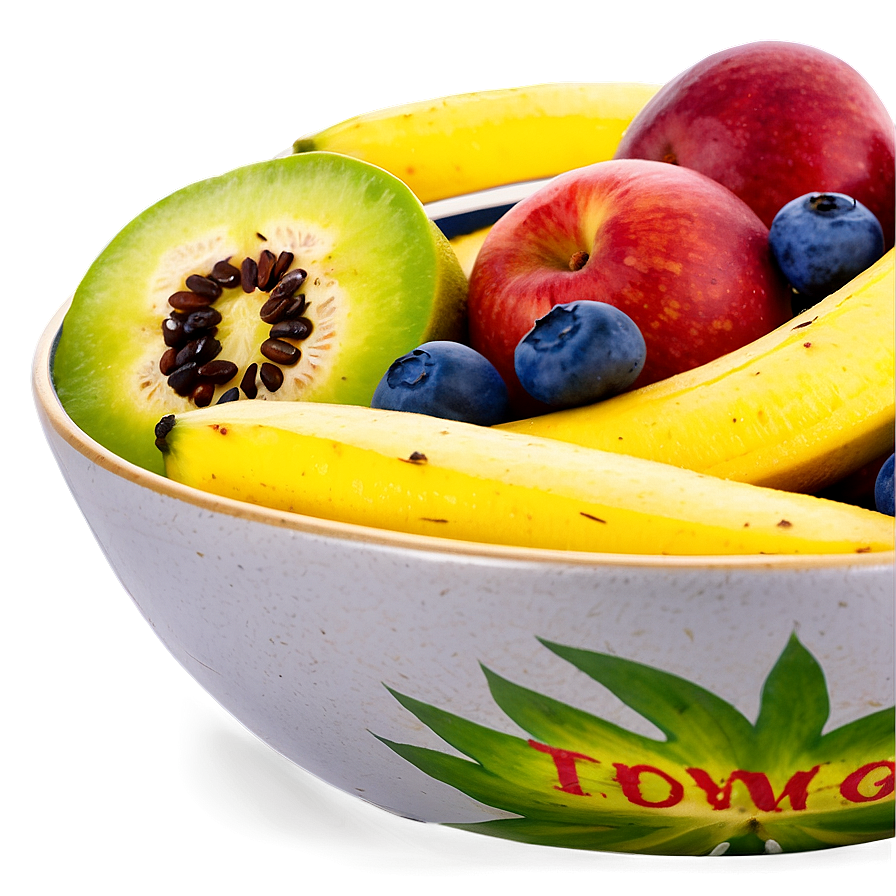 Tropical Paradise Fruit Bowl Png Fis38