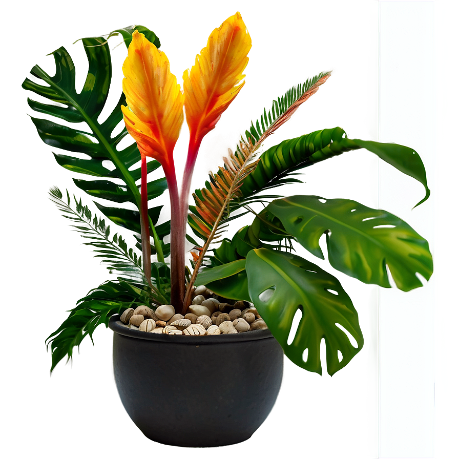 Tropical Plant Arrangement Png 56