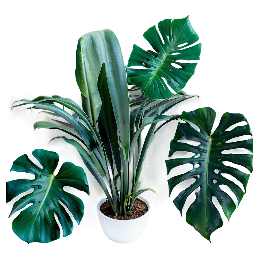 Tropical Plant Decor Png 83