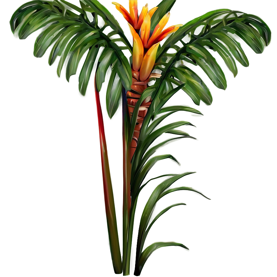 Tropical Plant Design Png 06252024