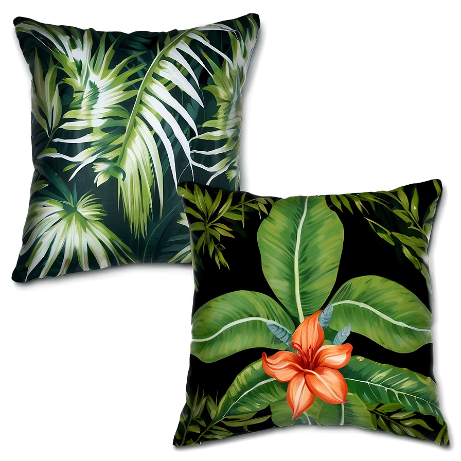 Tropical Throw Pillow Png Ctb