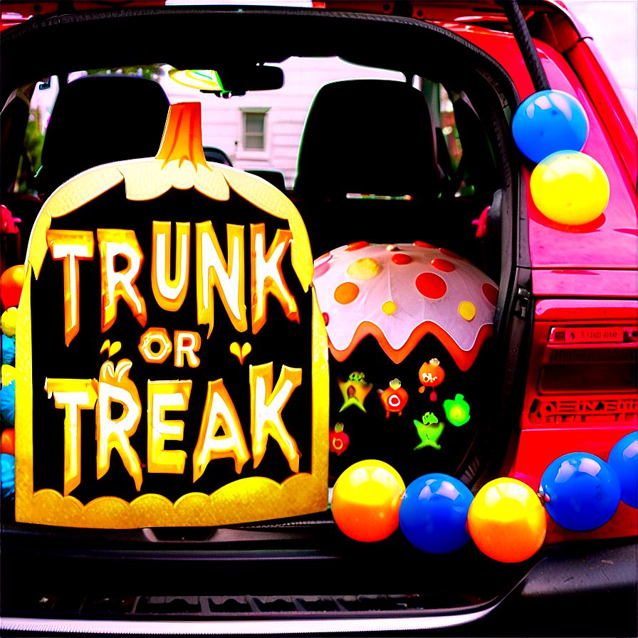 Trunk Or Treat Ideas Png Vkc