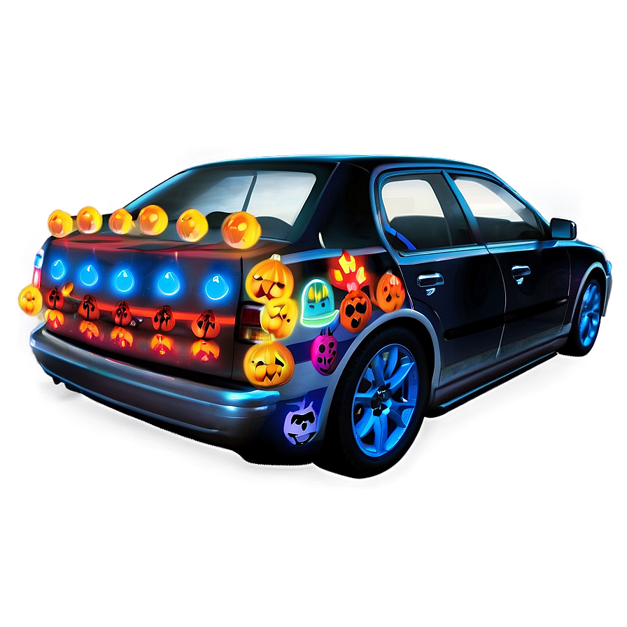 Trunk Or Treat Lights Png 60