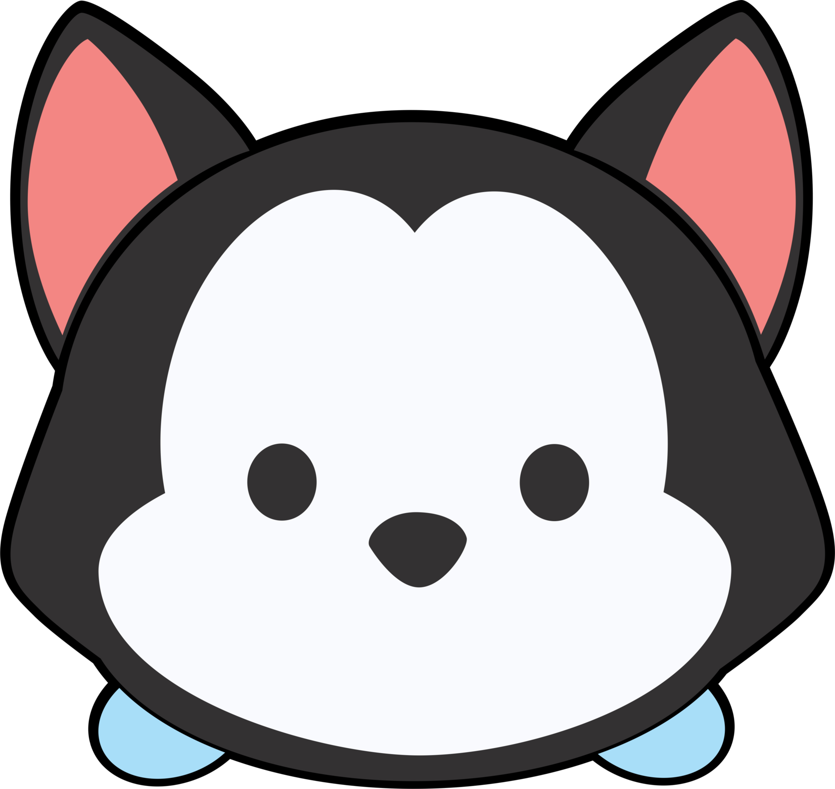 Tsum Tsum Figaro Character Design