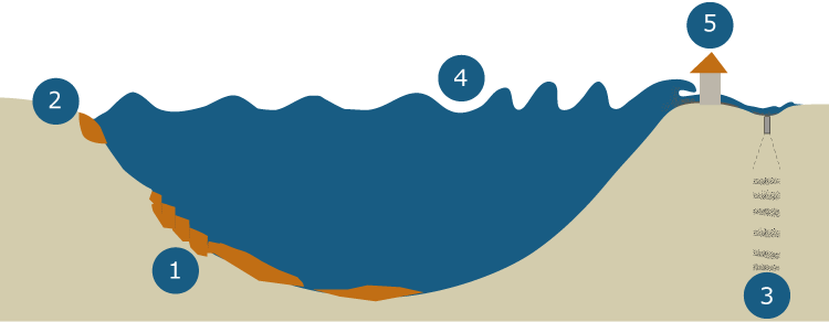 Tsunami Formation Illustration