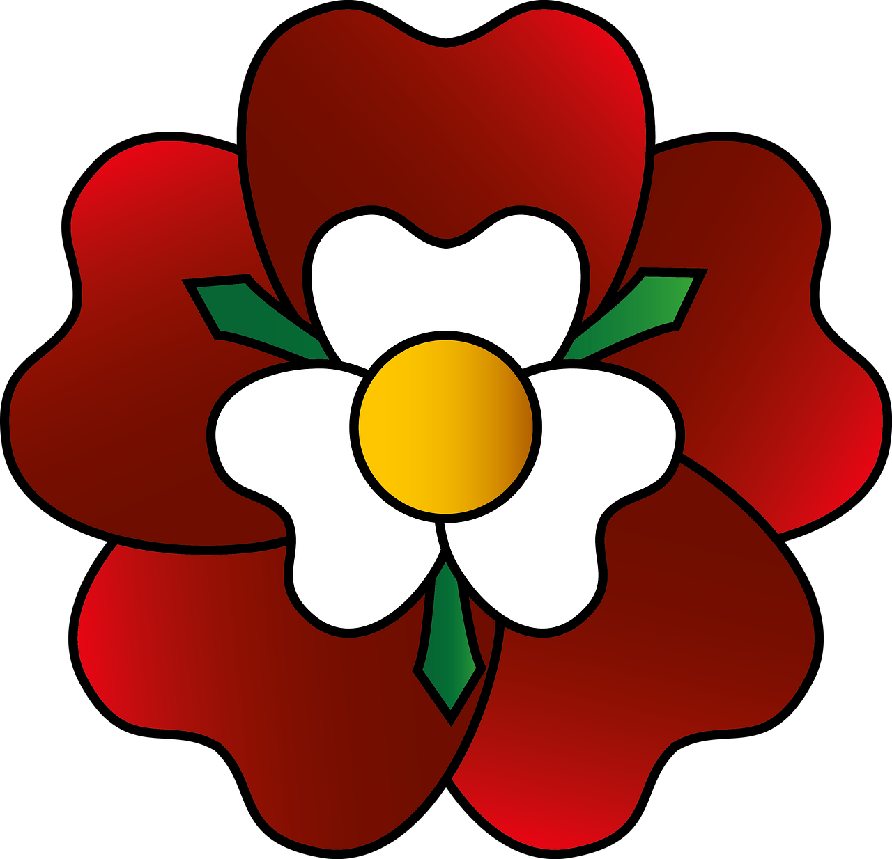 Tudor Rose Graphic