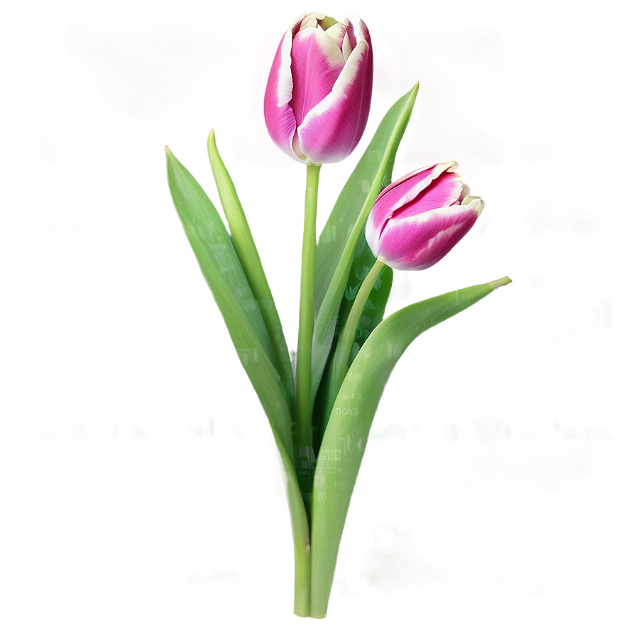 Tulip Flower Bush Png Kto22