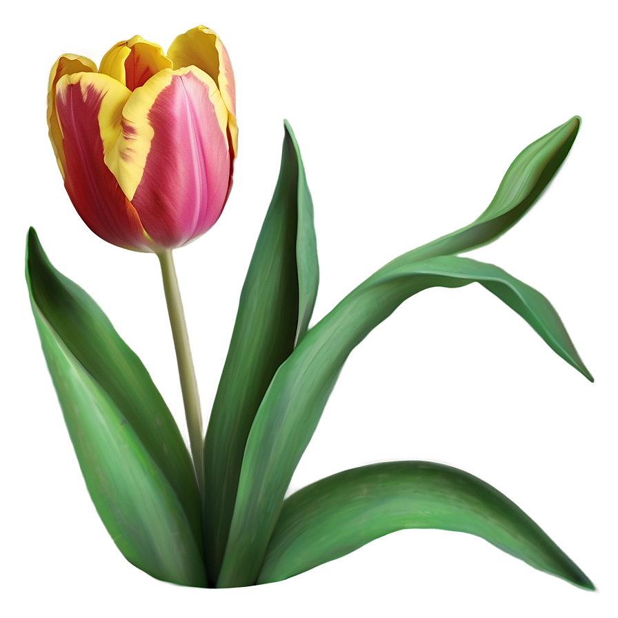 Tulip Flower Drawing Png Rwn