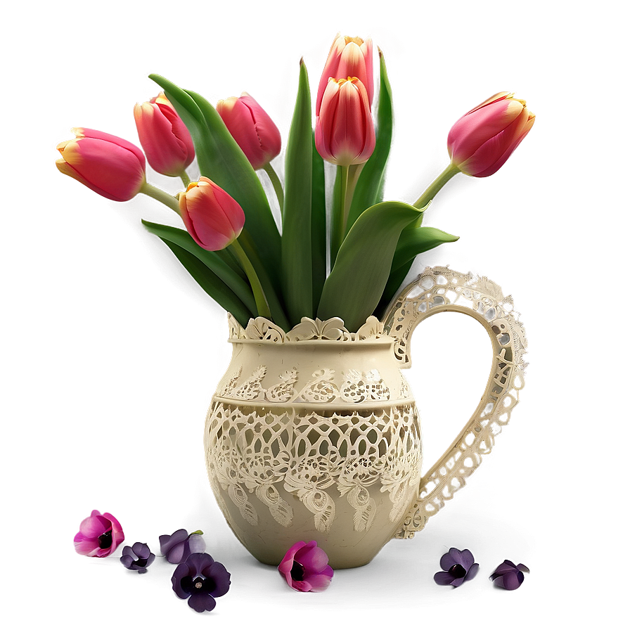 Tulips And Lace Png 05242024