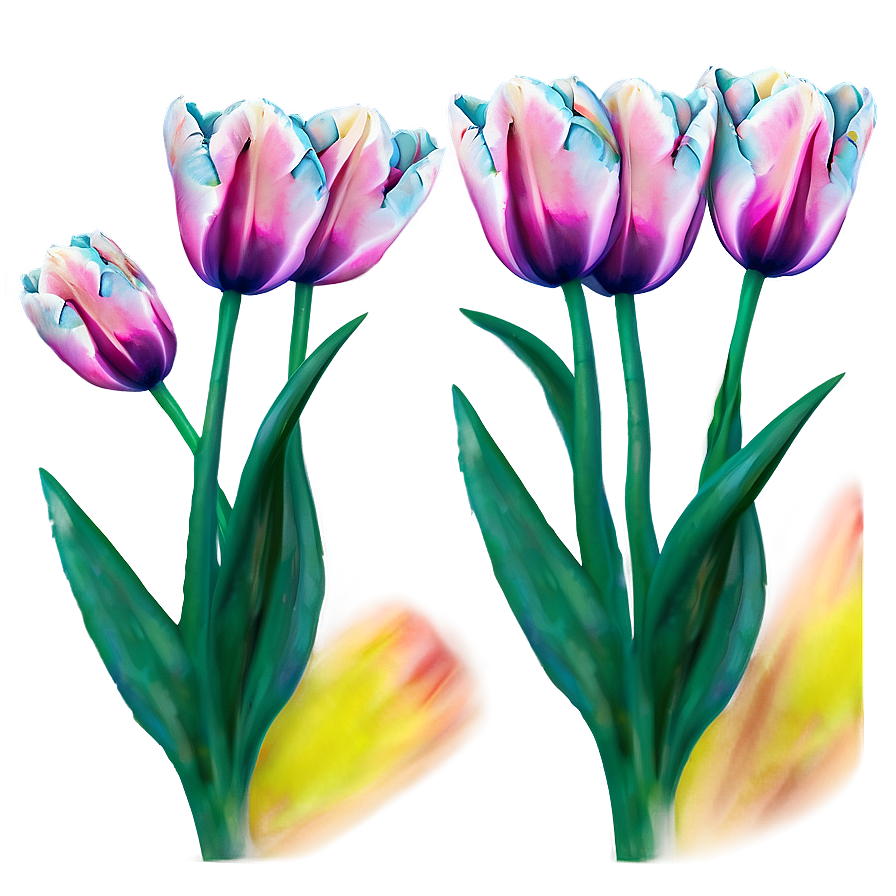 Tulips And Sky Png 05242024