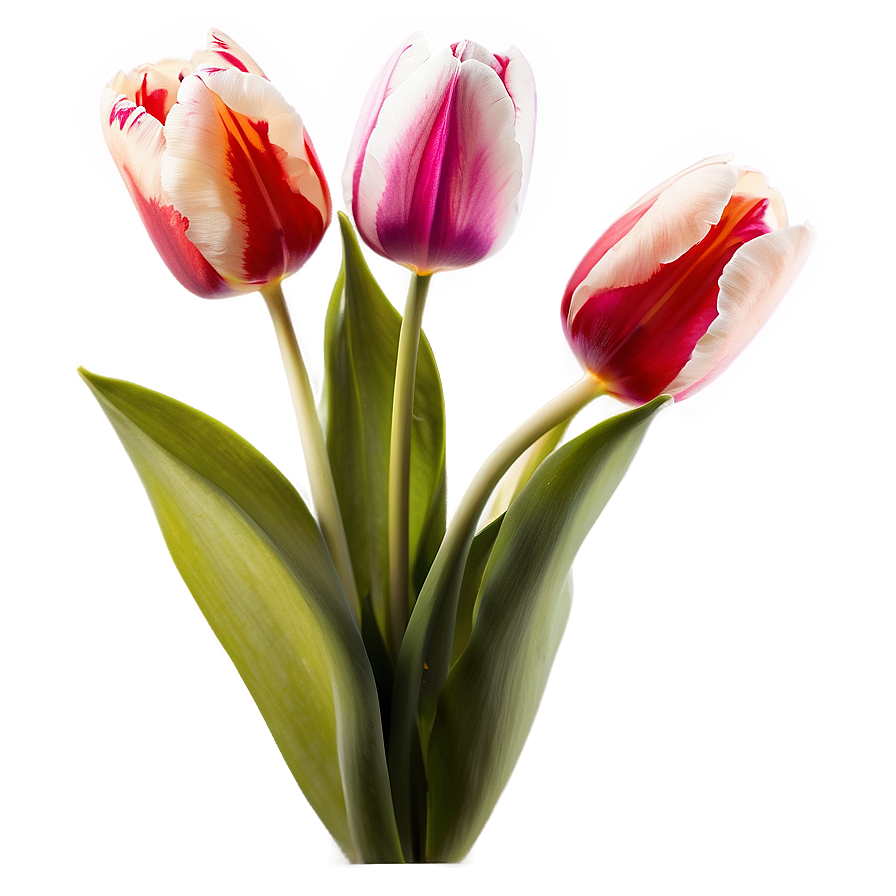Tulips In Soft Light Png Fra71