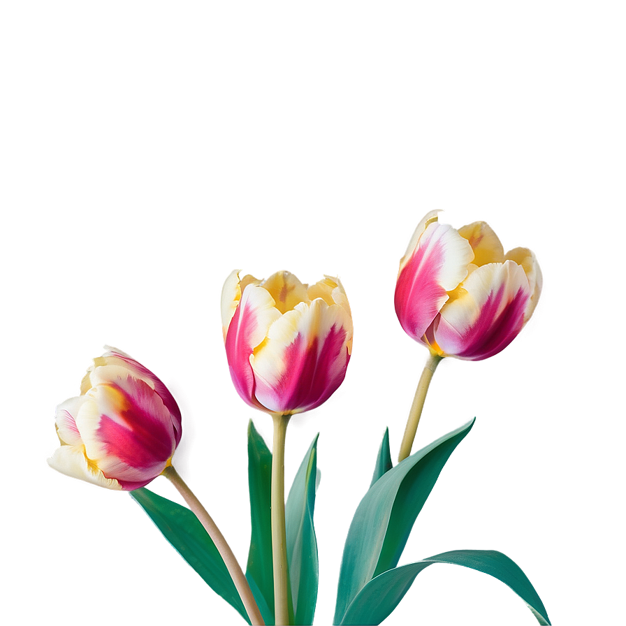 Tulips In Soft Light Png Kwo