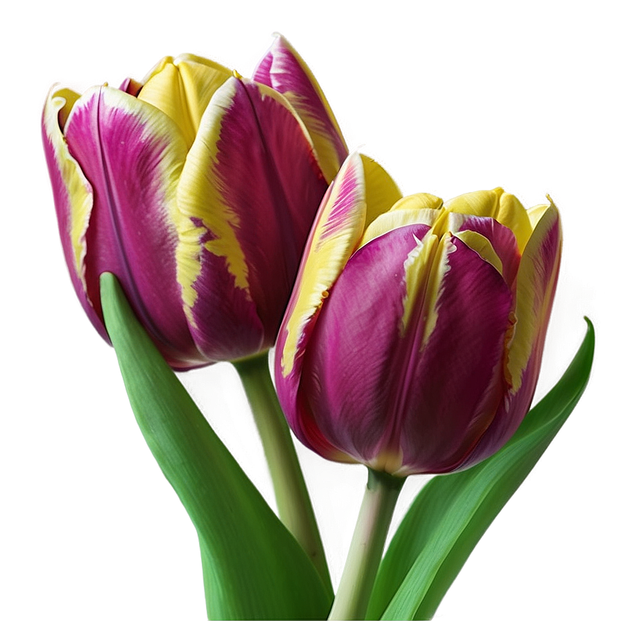 Tulips On Wood Png 05242024