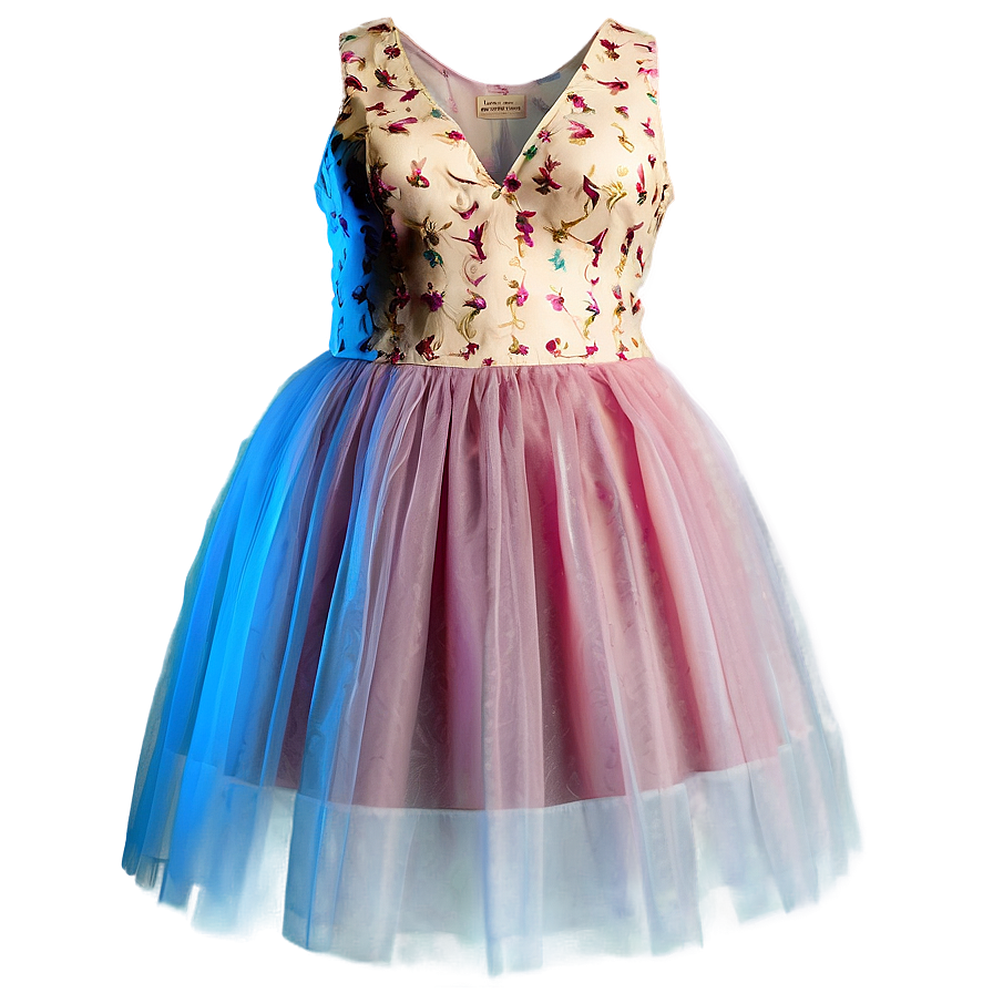 Tulle Skirt Dress Png Tay21