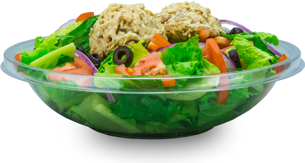 Tuna Salad Bowl Fresh Vegetables