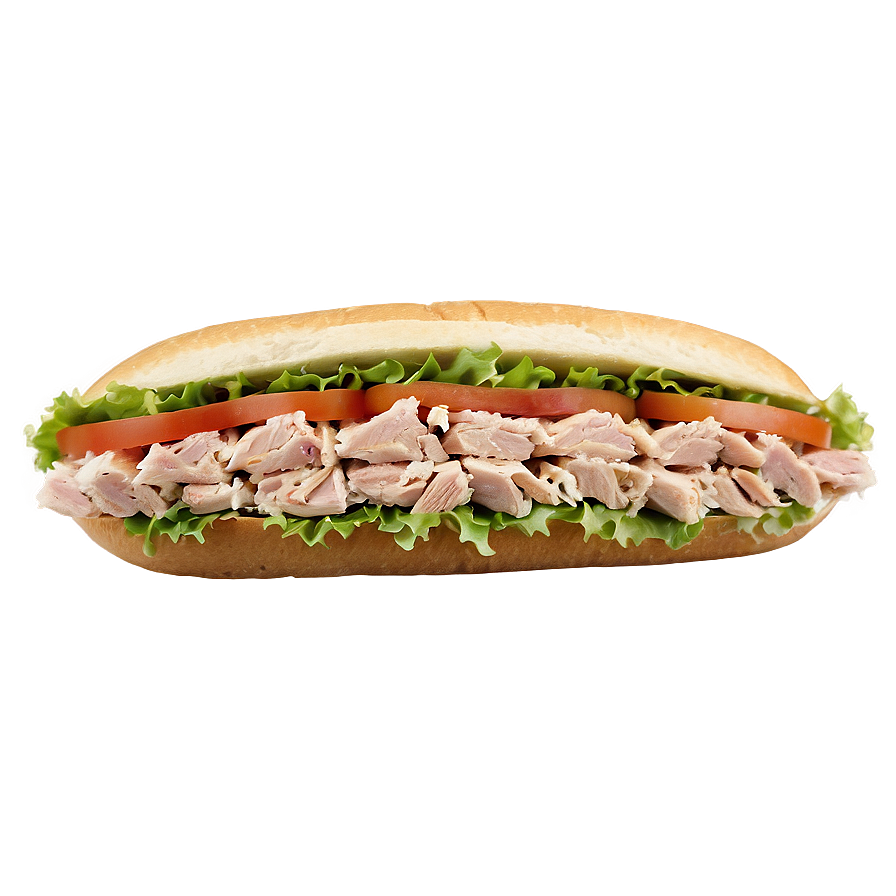 Tuna Sub Sandwich Png Hko