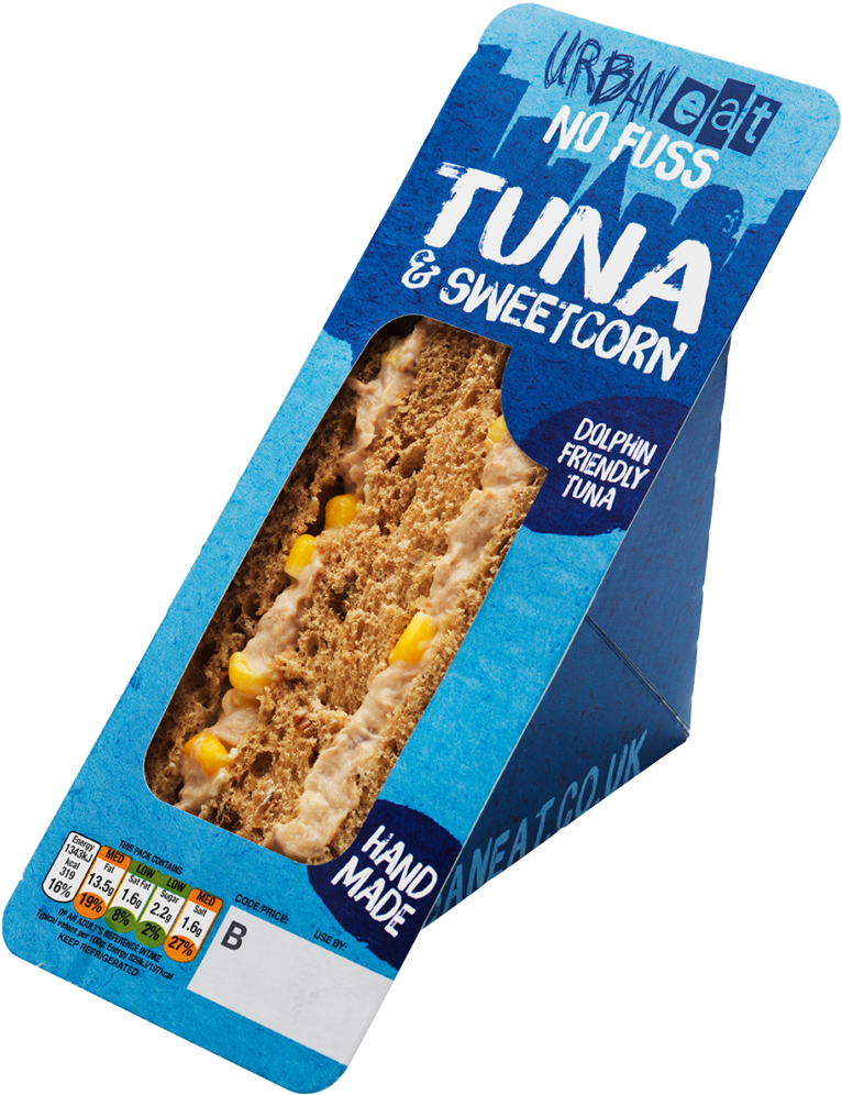 Tuna Sweetcorn Sandwich Packaging