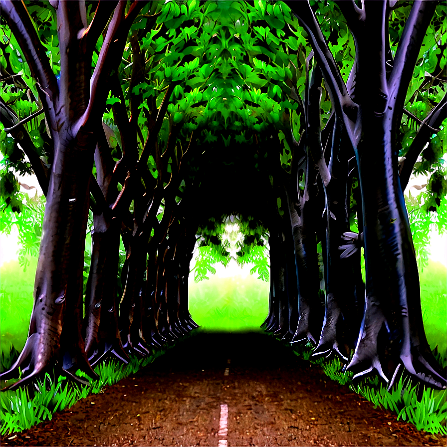 Tunnel Of Trees Png Epm