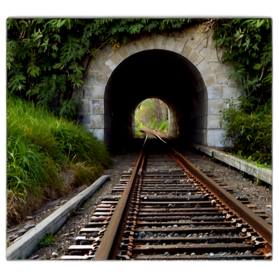 Tunnels And Railroad Tracks Png 54