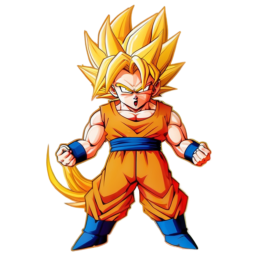 Turbo Super Saiyan Hair Png 06122024