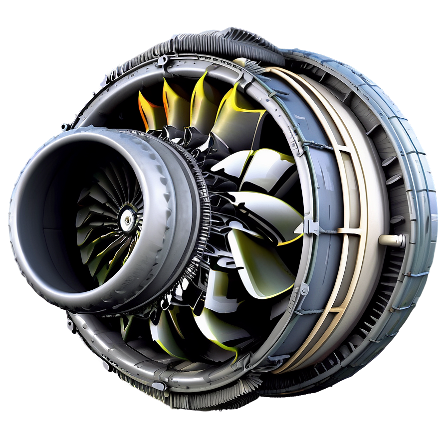 Turbofan Jet Engine Diagram Png 06292024