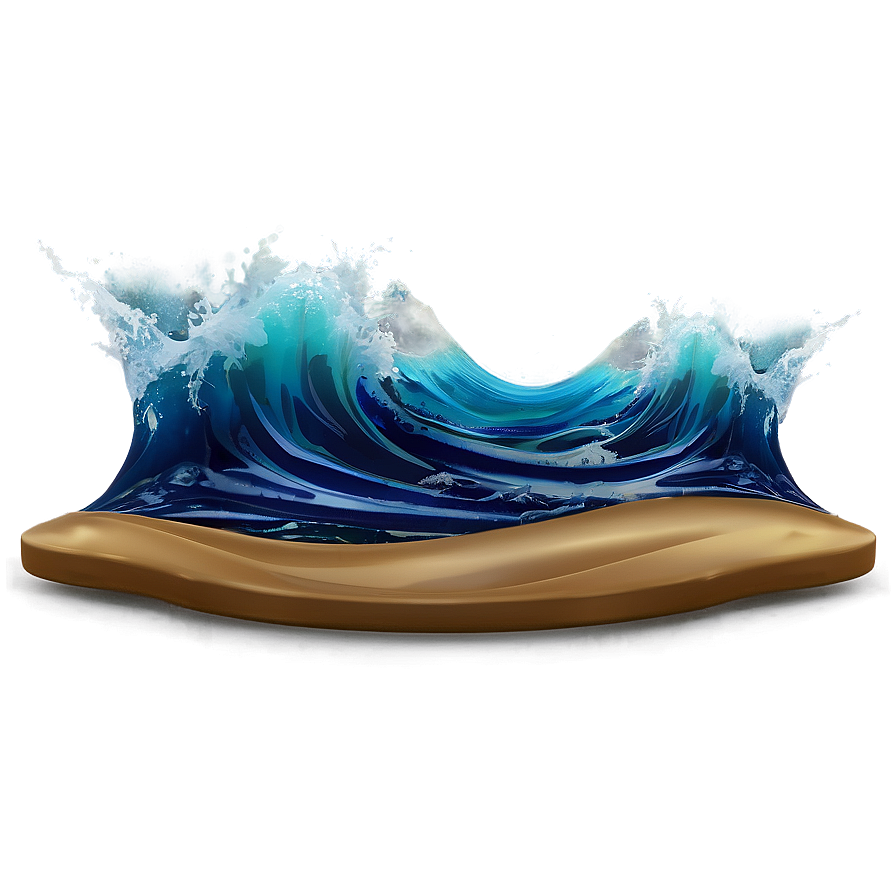 Turbulent Sea Wave Png 15