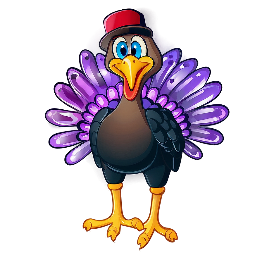 Turkey Cartoon Vector Png 06272024