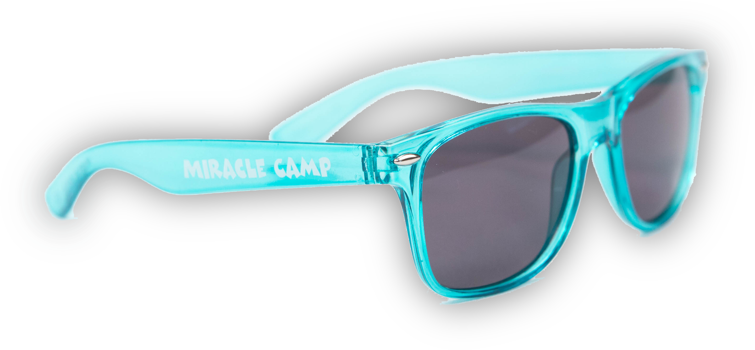 Turquoise Aviator Sunglasses Miracle Camp