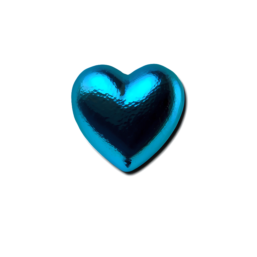 Turquoise Blue Heart Png Kir