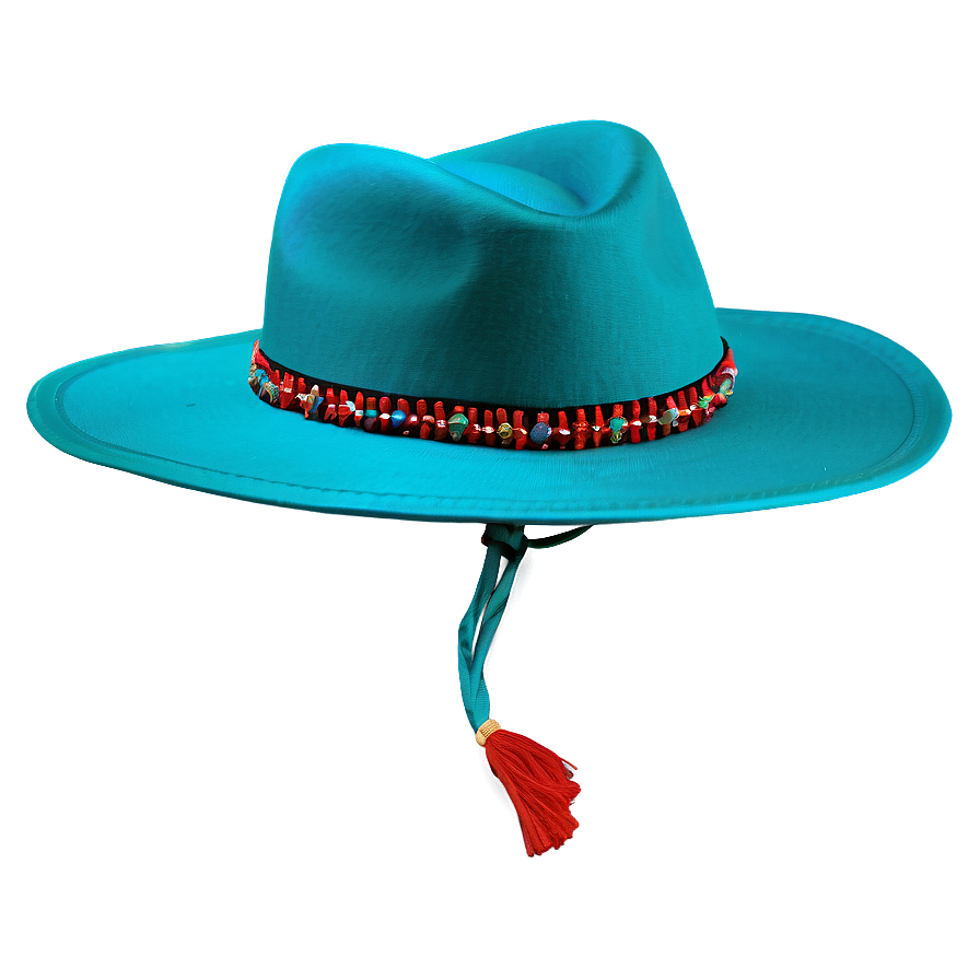 Turquoise Green Hat Png 95