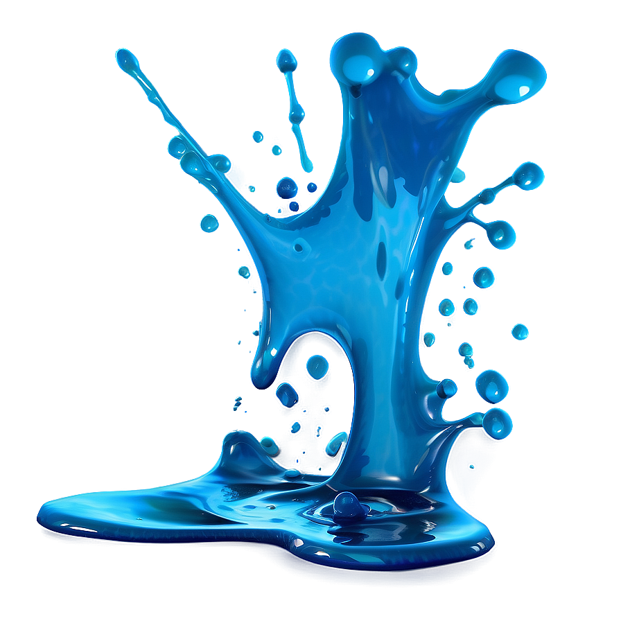 Turquoise Paint Splash Png 05242024