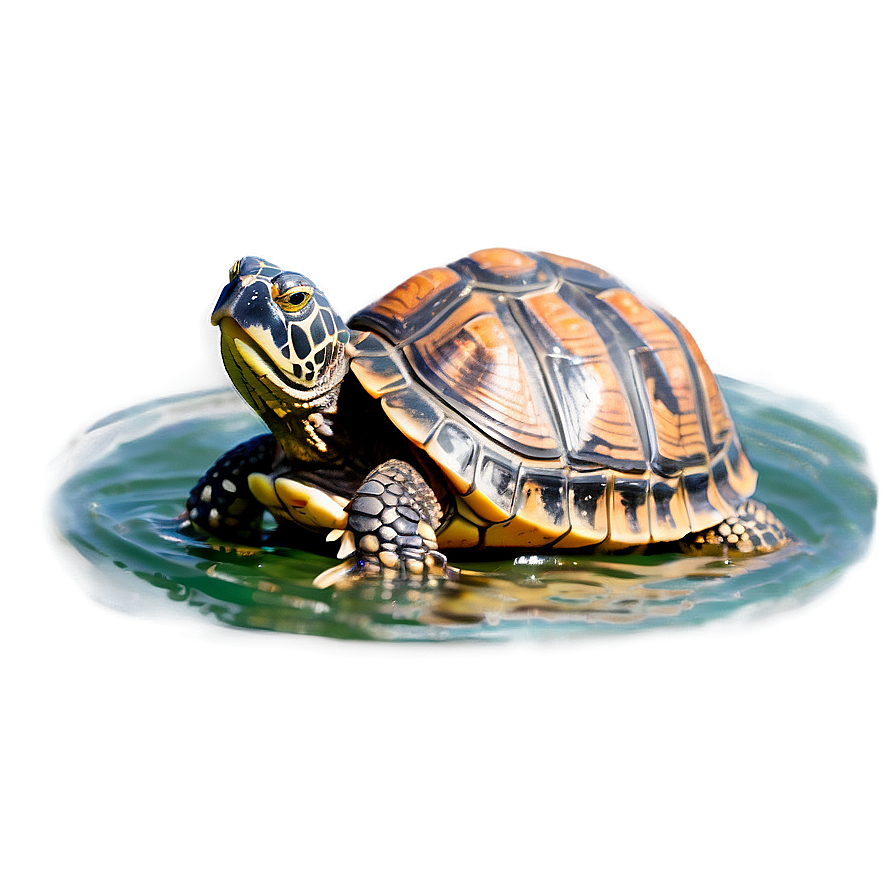 Turtle Floating On Water Png Duv